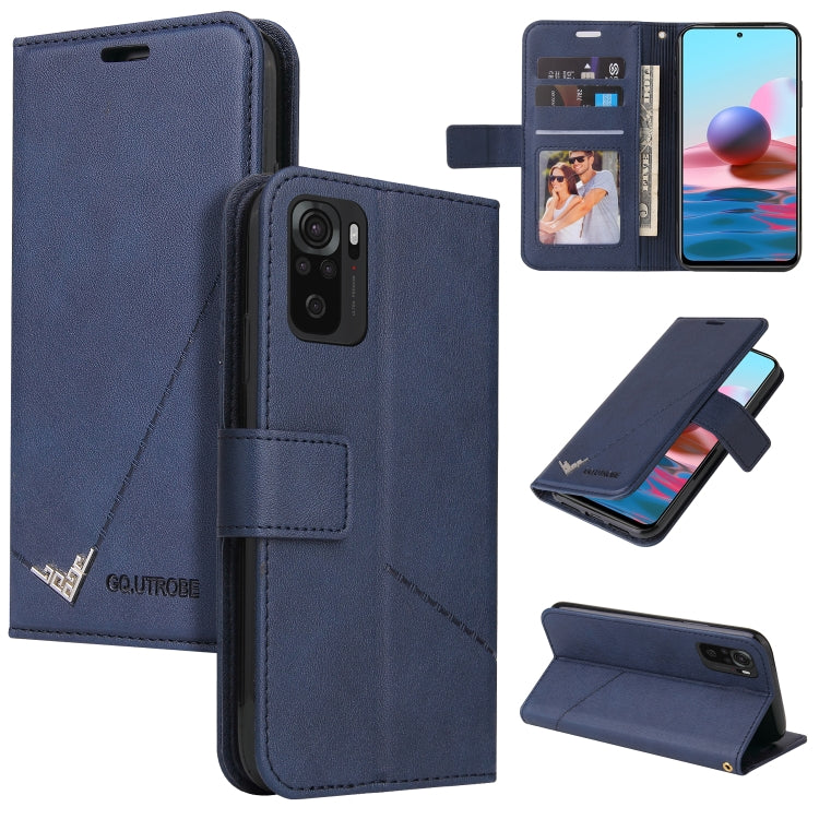 GQUTROBE Right Angle Leather Phone Case, For Xiaomi Mi A3, For Xiaomi Redmi Note 10 Pro Max, For Xiaomi Redmi Note 10 5G, For Xiaomi Redmi Note 10