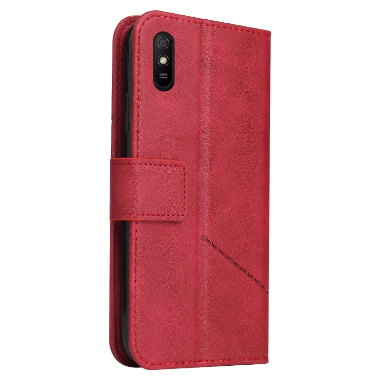 GQUTROBE Right Angle Leather Phone Case, For Xiaomi Redmi 9A, For Xiaomi Redmi 9C, For Xiaomi Redmi 9, For Xiaomi Redmi K20