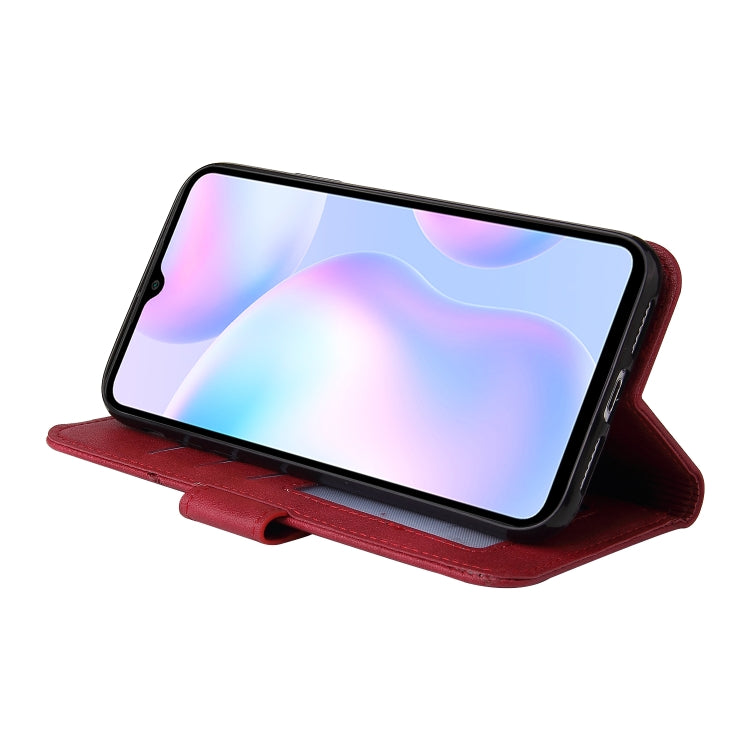 GQUTROBE Right Angle Leather Phone Case, For Xiaomi Redmi 9A, For Xiaomi Redmi 9C, For Xiaomi Redmi 9, For Xiaomi Redmi K20