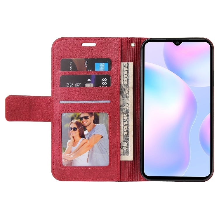 GQUTROBE Right Angle Leather Phone Case, For Xiaomi Redmi 9A, For Xiaomi Redmi 9C, For Xiaomi Redmi 9, For Xiaomi Redmi K20