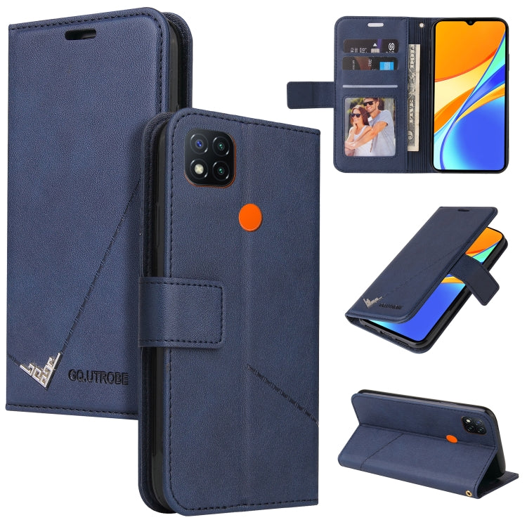 GQUTROBE Right Angle Leather Phone Case, For Xiaomi Redmi 9A, For Xiaomi Redmi 9C, For Xiaomi Redmi 9, For Xiaomi Redmi K20