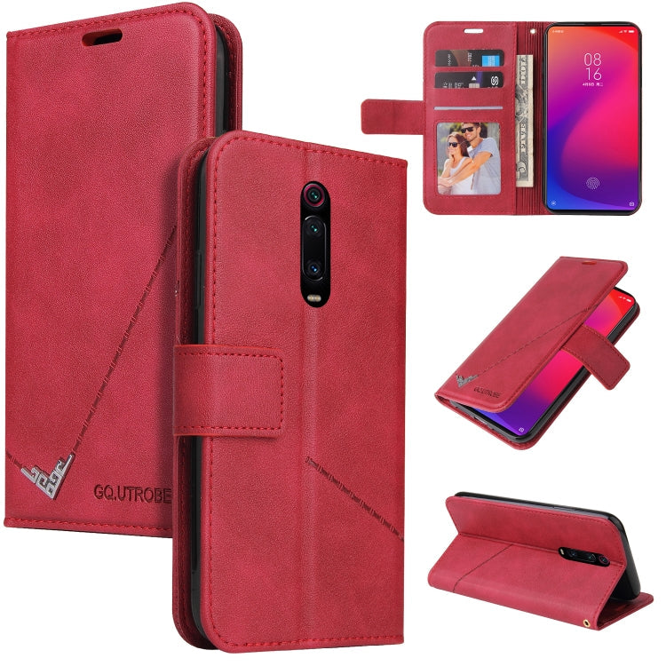 GQUTROBE Right Angle Leather Phone Case, For Xiaomi Redmi 9A, For Xiaomi Redmi 9C, For Xiaomi Redmi 9, For Xiaomi Redmi K20