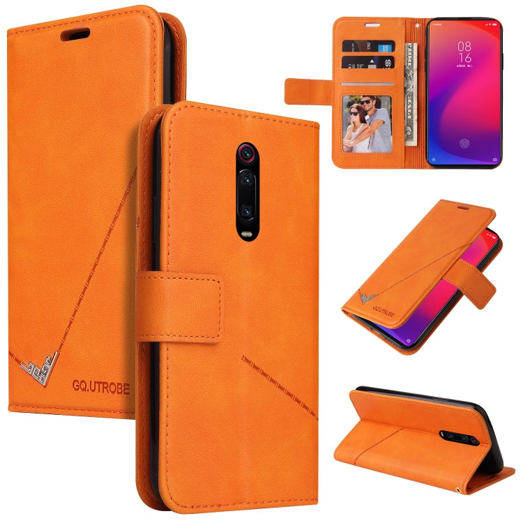 GQUTROBE Right Angle Leather Phone Case, For Xiaomi Redmi 9A, For Xiaomi Redmi 9C, For Xiaomi Redmi 9, For Xiaomi Redmi K20