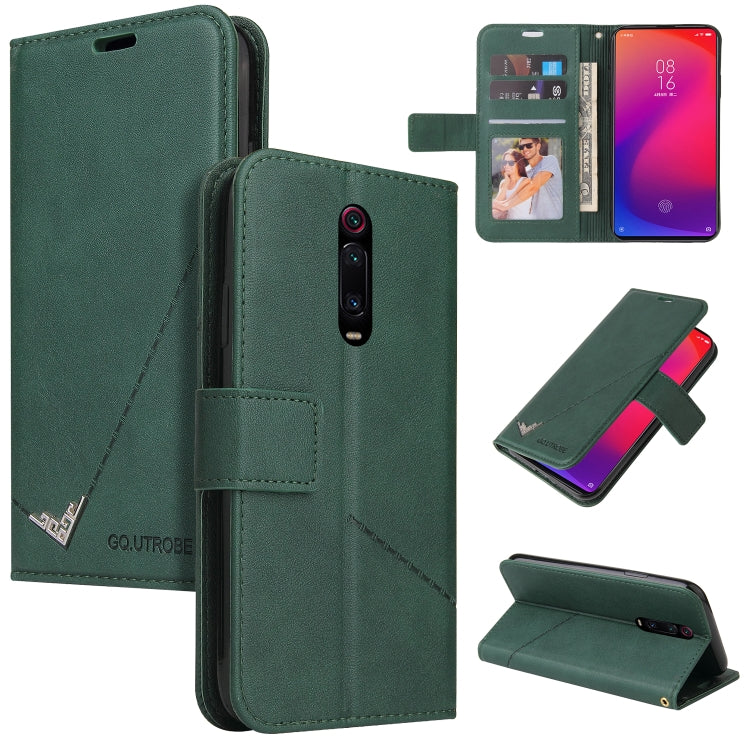 GQUTROBE Right Angle Leather Phone Case, For Xiaomi Redmi 9A, For Xiaomi Redmi 9C, For Xiaomi Redmi 9, For Xiaomi Redmi K20