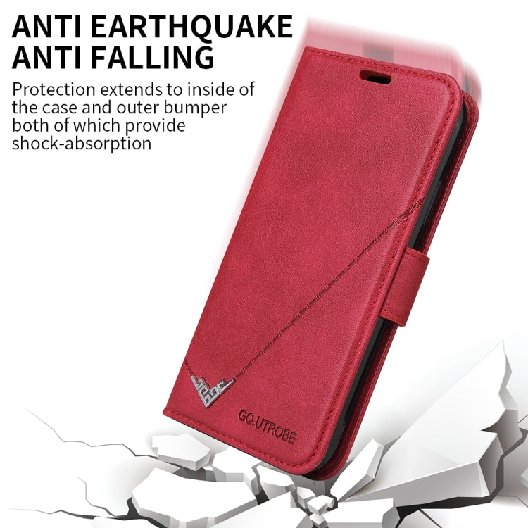 GQUTROBE Right Angle Leather Phone Case, For Xiaomi Redmi Note 8T, For Xiaomi Redmi Note 8 Pro, For Xiaomi Redmi Note 8, For Xiaomi Redmi 8A