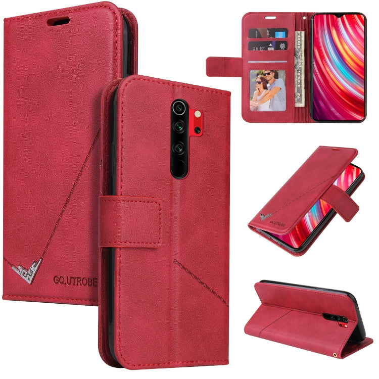 GQUTROBE Right Angle Leather Phone Case, For Xiaomi Redmi Note 8T, For Xiaomi Redmi Note 8 Pro, For Xiaomi Redmi Note 8, For Xiaomi Redmi 8A