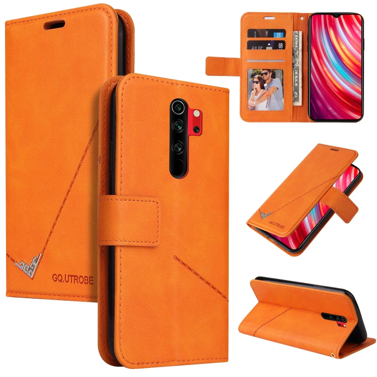 GQUTROBE Right Angle Leather Phone Case, For Xiaomi Redmi Note 8T, For Xiaomi Redmi Note 8 Pro, For Xiaomi Redmi Note 8, For Xiaomi Redmi 8A