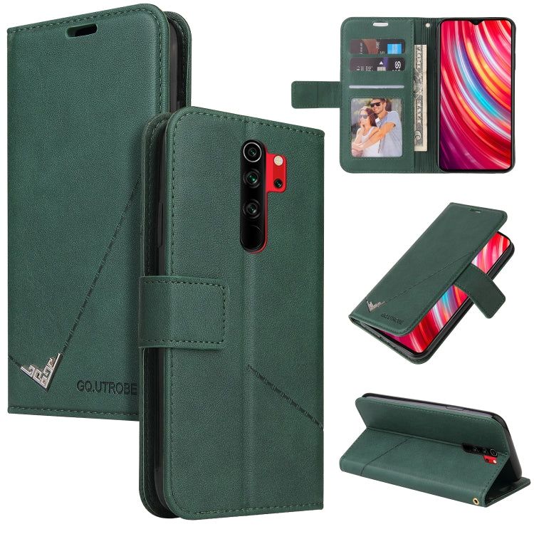 GQUTROBE Right Angle Leather Phone Case, For Xiaomi Redmi Note 8T, For Xiaomi Redmi Note 8 Pro, For Xiaomi Redmi Note 8, For Xiaomi Redmi 8A