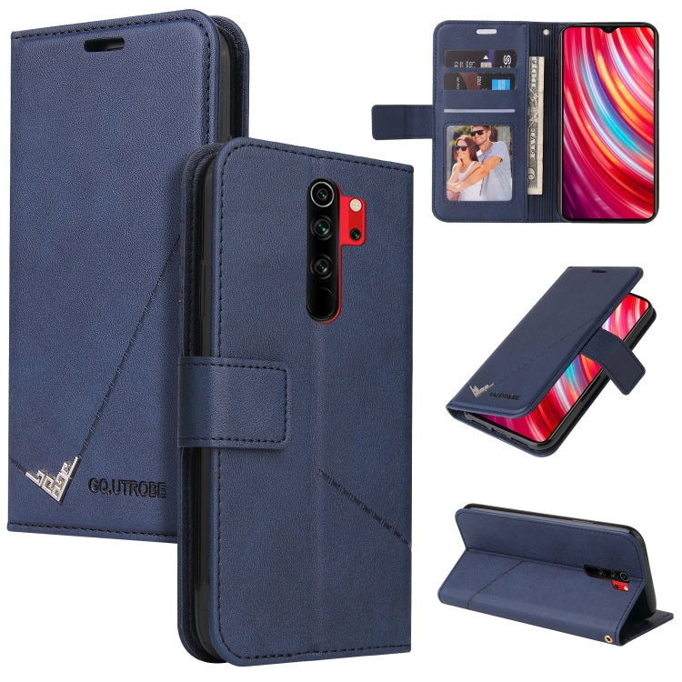 GQUTROBE Right Angle Leather Phone Case, For Xiaomi Redmi Note 8T, For Xiaomi Redmi Note 8 Pro, For Xiaomi Redmi Note 8, For Xiaomi Redmi 8A