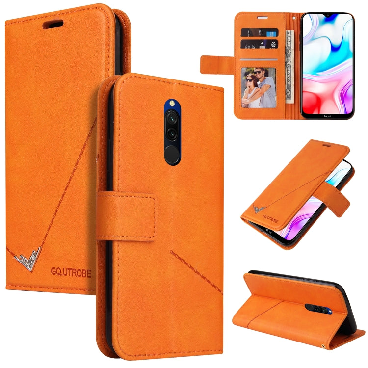 GQUTROBE Right Angle Leather Phone Case, For Xiaomi Redmi 8, For Xiaomi Redmi Note 7, For Xiaomi Redmi 7A