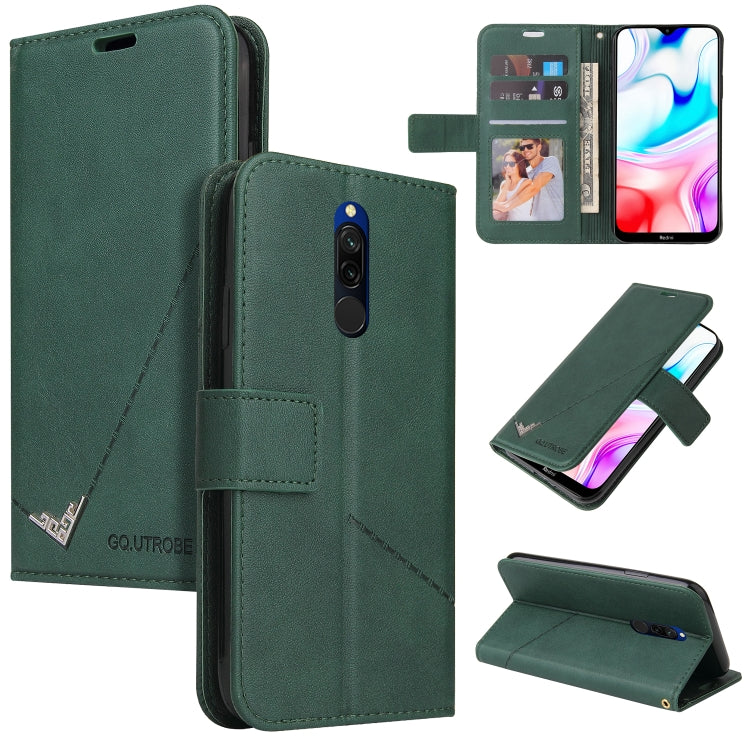 GQUTROBE Right Angle Leather Phone Case, For Xiaomi Redmi 8, For Xiaomi Redmi Note 7, For Xiaomi Redmi 7A