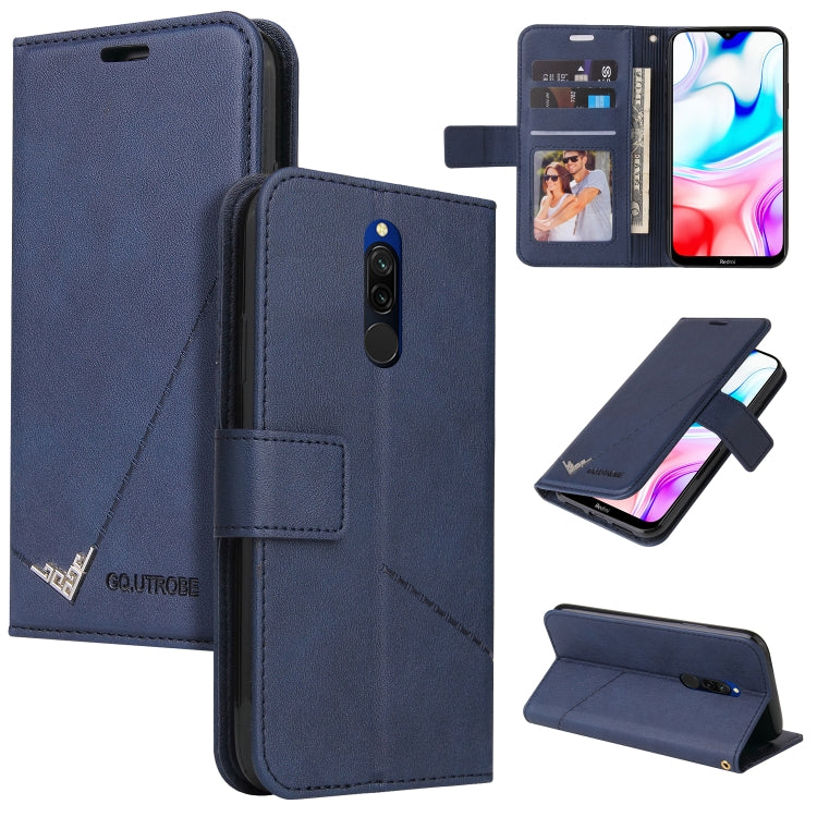 GQUTROBE Right Angle Leather Phone Case, For Xiaomi Redmi 8, For Xiaomi Redmi Note 7, For Xiaomi Redmi 7A