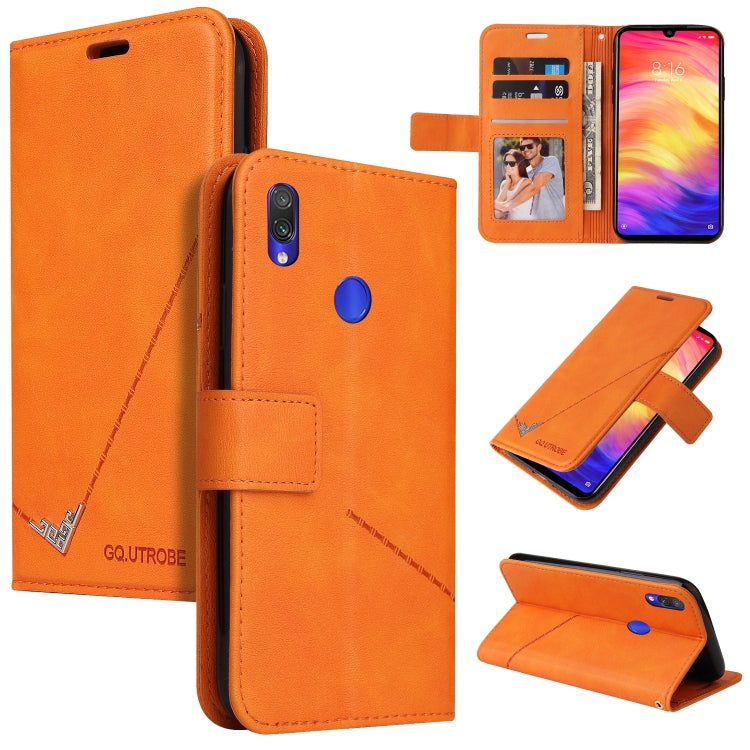 GQUTROBE Right Angle Leather Phone Case, For Xiaomi Redmi 8, For Xiaomi Redmi Note 7, For Xiaomi Redmi 7A