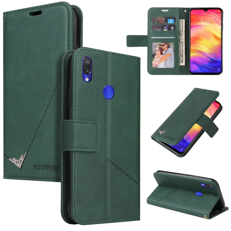 GQUTROBE Right Angle Leather Phone Case, For Xiaomi Redmi 8, For Xiaomi Redmi Note 7, For Xiaomi Redmi 7A