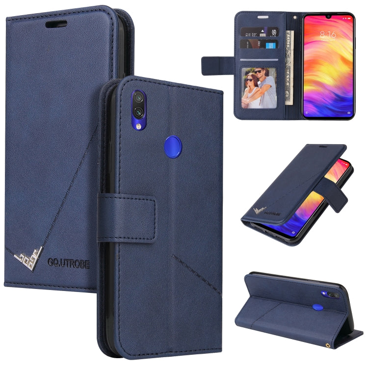 GQUTROBE Right Angle Leather Phone Case, For Xiaomi Redmi 8, For Xiaomi Redmi Note 7, For Xiaomi Redmi 7A
