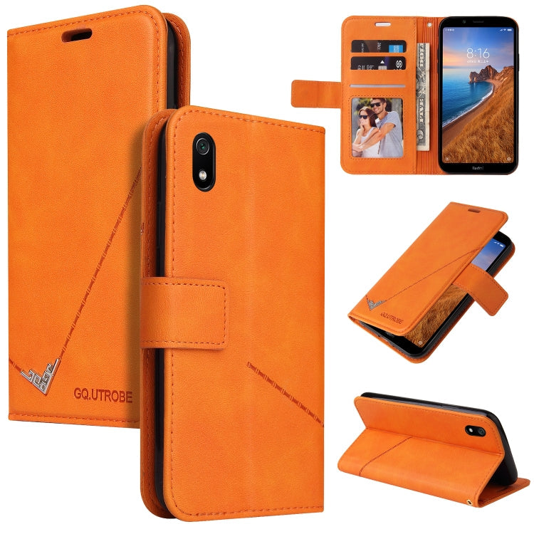 GQUTROBE Right Angle Leather Phone Case, For Xiaomi Redmi 8, For Xiaomi Redmi Note 7, For Xiaomi Redmi 7A