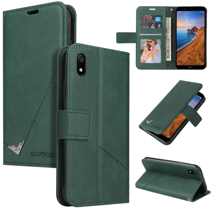 GQUTROBE Right Angle Leather Phone Case, For Xiaomi Redmi 8, For Xiaomi Redmi Note 7, For Xiaomi Redmi 7A