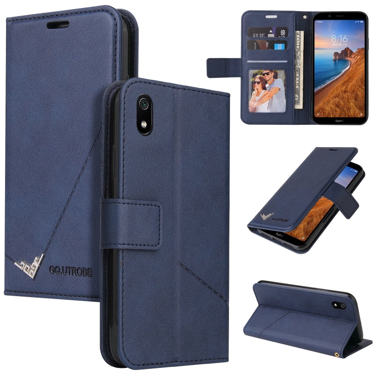 GQUTROBE Right Angle Leather Phone Case, For Xiaomi Redmi 8, For Xiaomi Redmi Note 7, For Xiaomi Redmi 7A