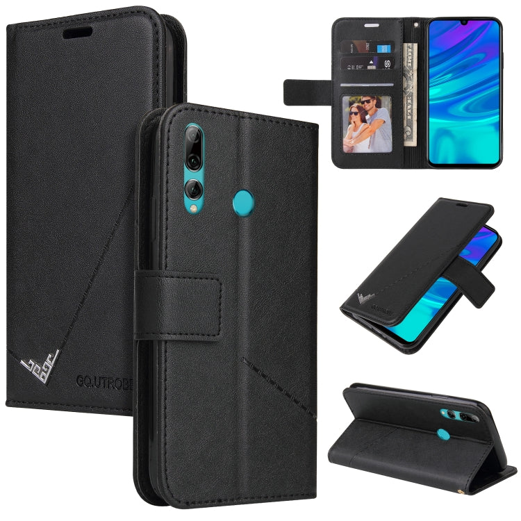 GQUTROBE Right Angle Leather Phone Case, For Huawei Y6p, For Huawei Y5p / Honor 9S, For Huawei P Smart Z, For Honor 10 Lite