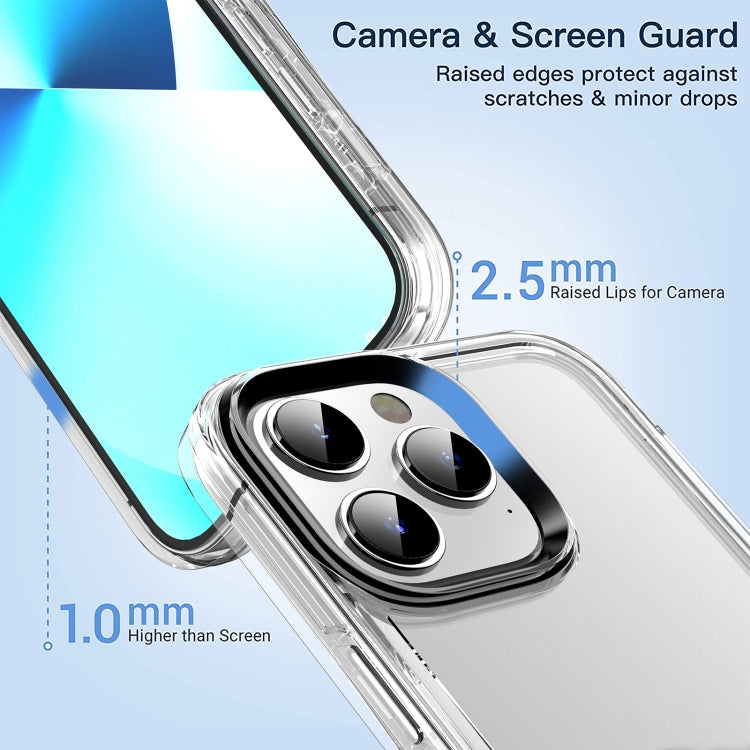 Transparent Armor Phone Case, For iPhone 14 Plus, For iPhone 14 Pro Max, For iPhone 14 Pro