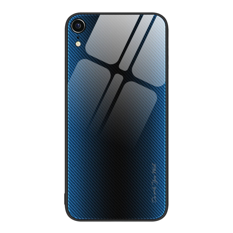 Texture Gradient Glass TPU Phone Case, For iPhone 12 Pro Max, For iPhone 11, For iPhone 11 Pro Max, For iPhone XR