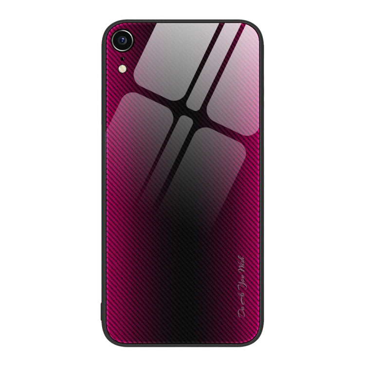 Texture Gradient Glass TPU Phone Case, For iPhone 12 Pro Max, For iPhone 11, For iPhone 11 Pro Max, For iPhone XR