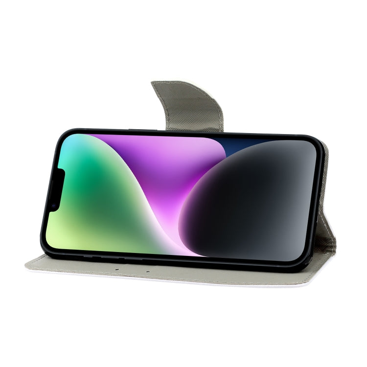 Colored Drawing Leather Phone Case, For iPhone 12 / 12 Pro