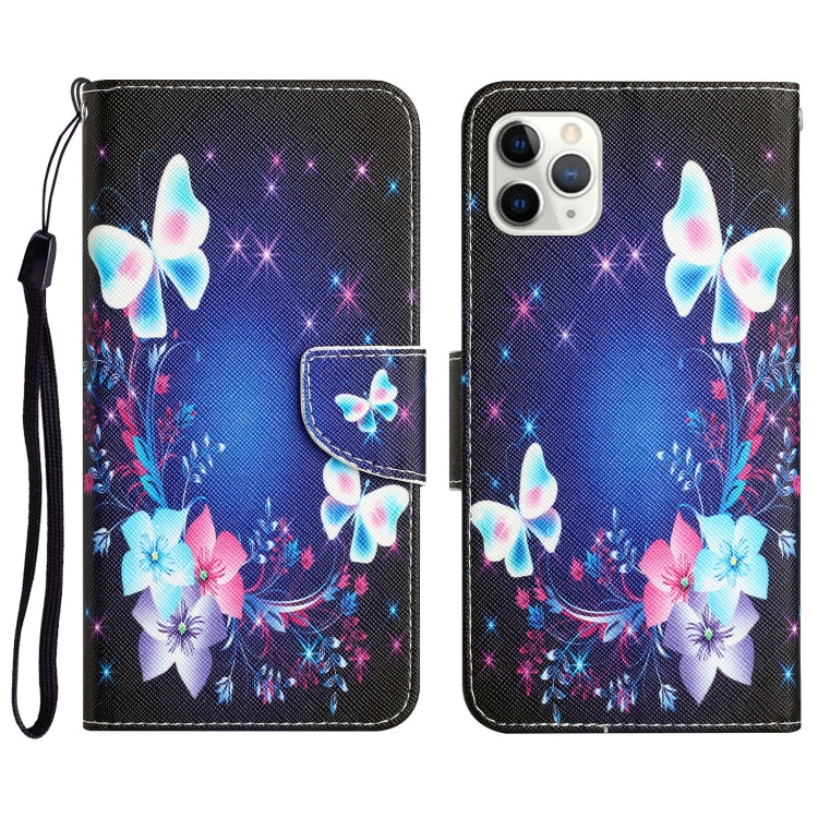Colored Drawing Leather Phone Case, For iPhone 11 Pro Max