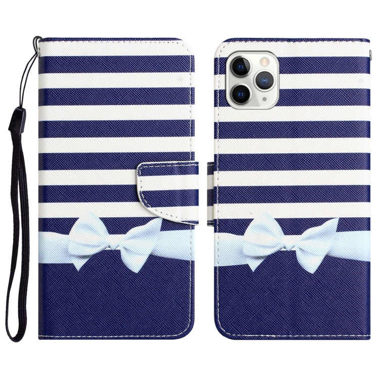 Colored Drawing Leather Phone Case, For iPhone 11 Pro Max