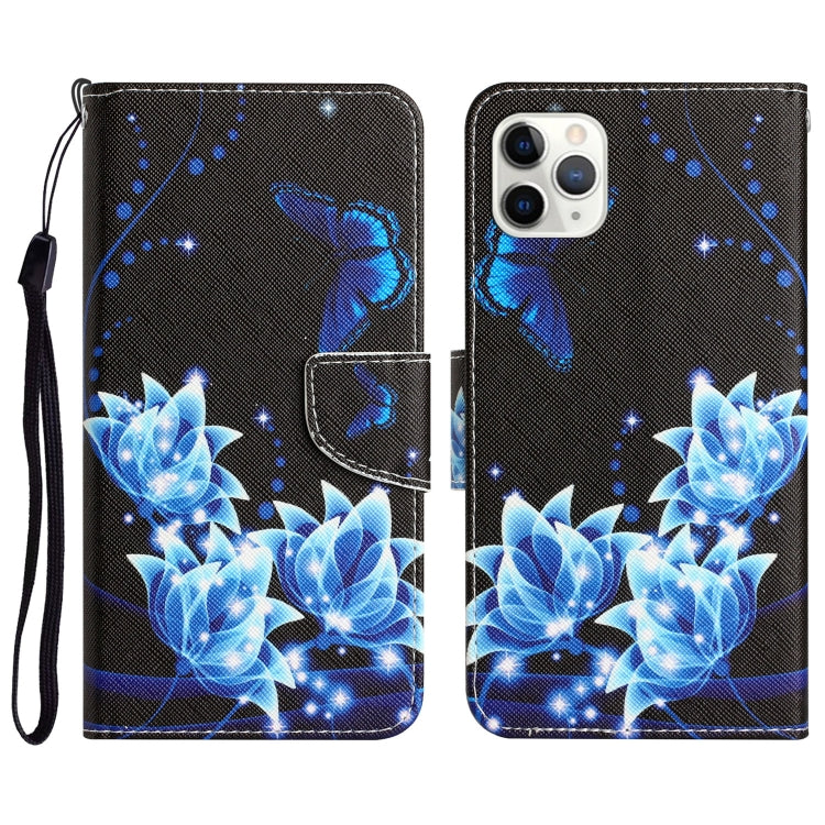 Colored Drawing Leather Phone Case, For iPhone 11 Pro Max