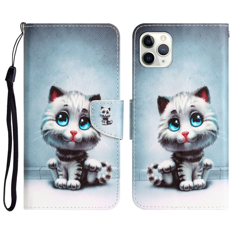 Colored Drawing Leather Phone Case, For iPhone 11 Pro Max