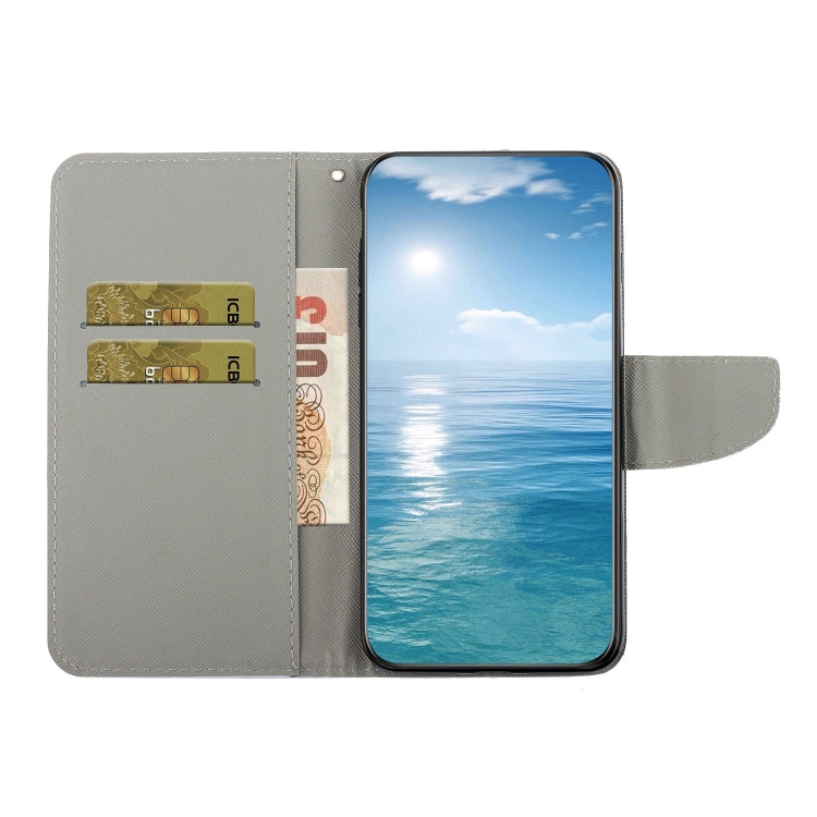 Colored Drawing Leather Phone Case, For OPPO A16
