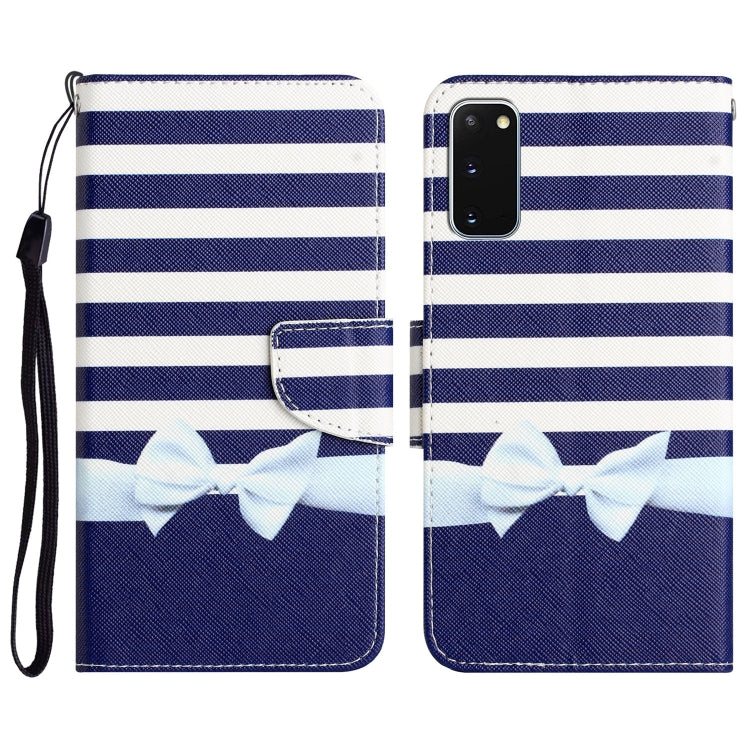 Colored Drawing Leather Phone Case, For Samsung Galaxy S20