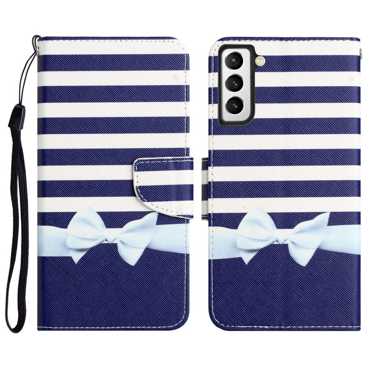 Colored Drawing Leather Phone Case, For Samsung Galaxy S21 5G