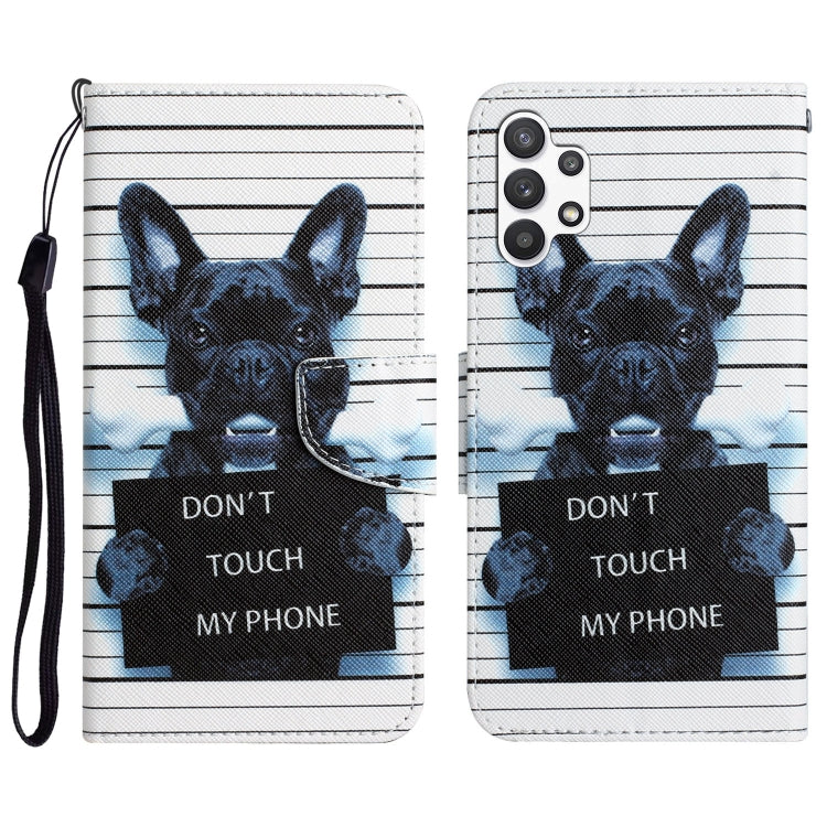 Colored Drawing Leather Phone Case, For Samsung Galaxy A13 4G