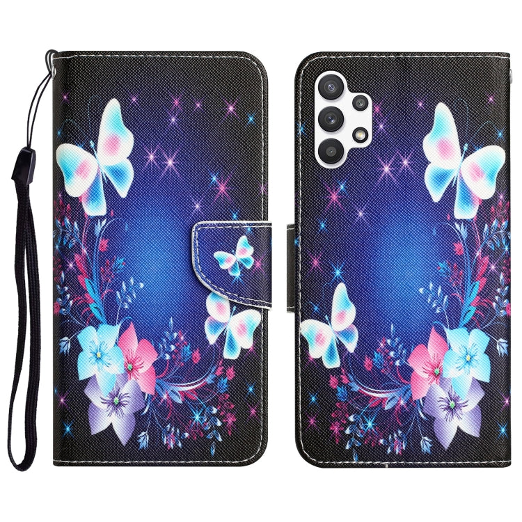 Colored Drawing Leather Phone Case, For Samsung Galaxy A13 4G