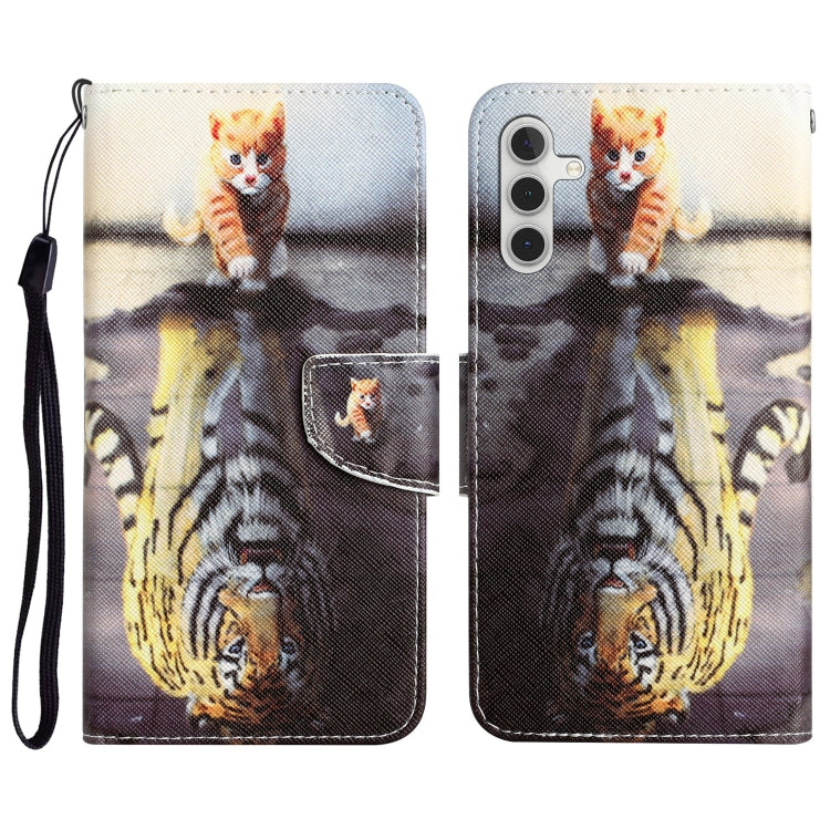 Colored Drawing Leather Phone Case, For Samsung Galaxy A13 5G