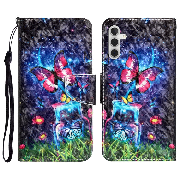 Colored Drawing Leather Phone Case, For Samsung Galaxy A13 5G