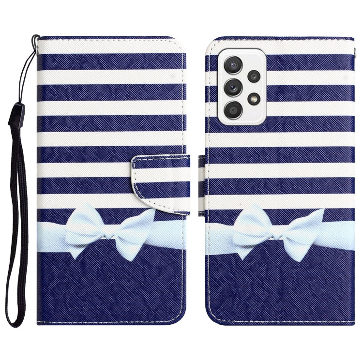 Colored Drawing Leather Phone Case, For Samsung Galaxy A33 5G