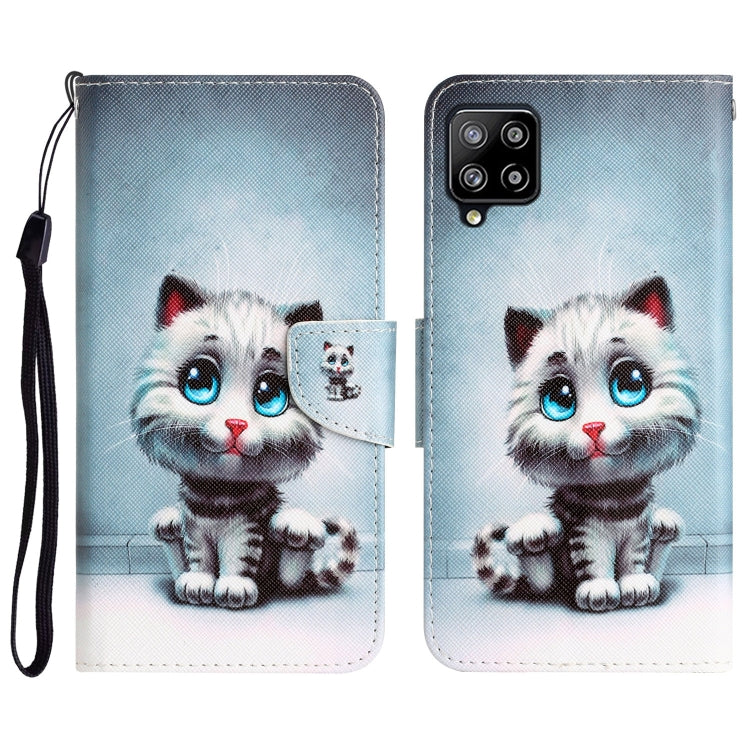 Colored Drawing Leather Phone Case, For Samsung Galaxy A42