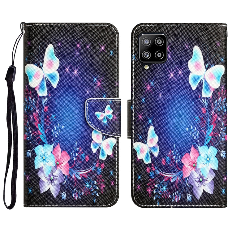 Colored Drawing Leather Phone Case, For Samsung Galaxy A42
