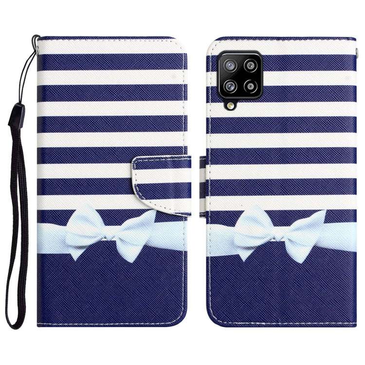 Colored Drawing Leather Phone Case, For Samsung Galaxy A42
