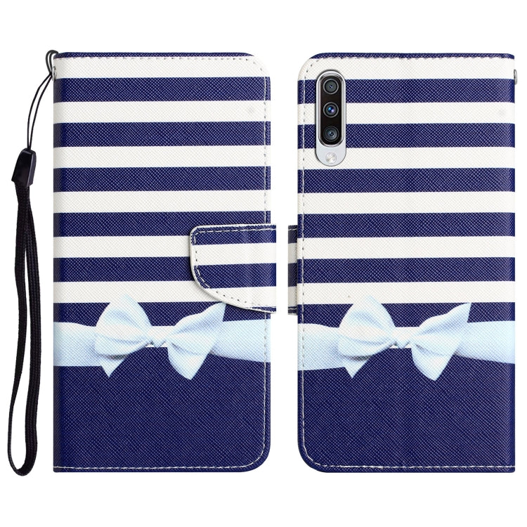 Colored Drawing Leather Phone Case, For Samsung Galaxy A70