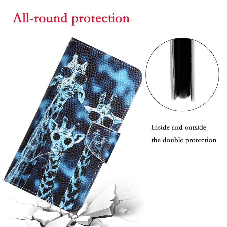 Colored Drawing Leather Phone Case, For Samsung Galaxy A73 5G