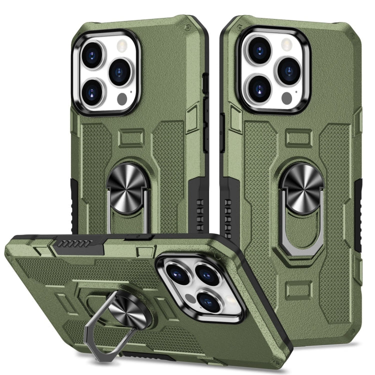Ring Holder Armor Hybrid Phone Case, For iPhone 13, For iPhone 13 Pro Max, For iPhone 12 / 12 Pro, For iPhone 12 Pro Max