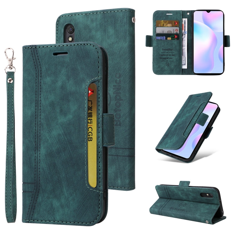 BETOPNICE Dual-side Buckle Leather Phone Case, For Xiaomi Redmi Note 10 Pro, For Xiaomi Redmi Note 11 4G, For Xiaomi Redmi Note 11 Pro 5G / 4G, For Xiaomi Redmi 9A