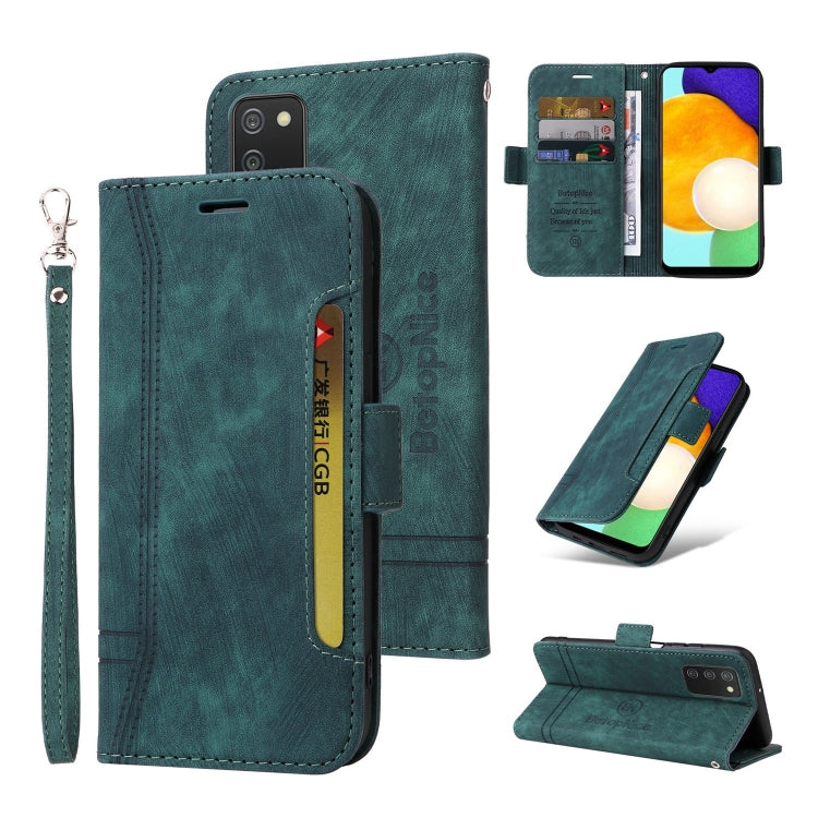 BETOPNICE Dual-side Buckle Leather Phone Case, For Samsung Galaxy A03 164mm, For Samsung Galaxy A03s 166mm, For Samsung Galaxy A03 166mm, For Samsung Galaxy A12 5G / 4G