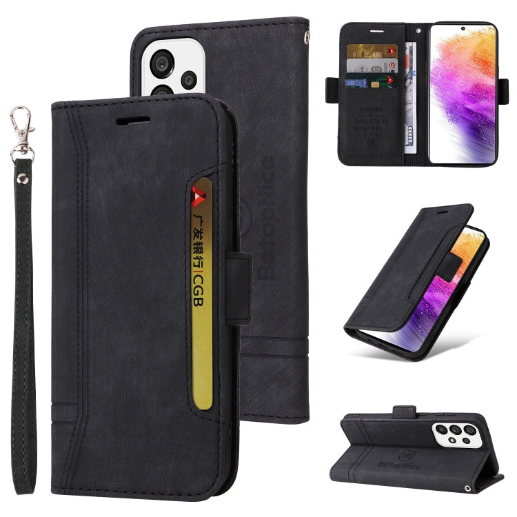 BETOPNICE Dual-side Buckle Leather Phone Case, For Samsung Galaxy A73 5G, For Samsung Galaxy M33 5G, For Samsung Galaxy M52 5G, For Samsung Galaxy M53 5G