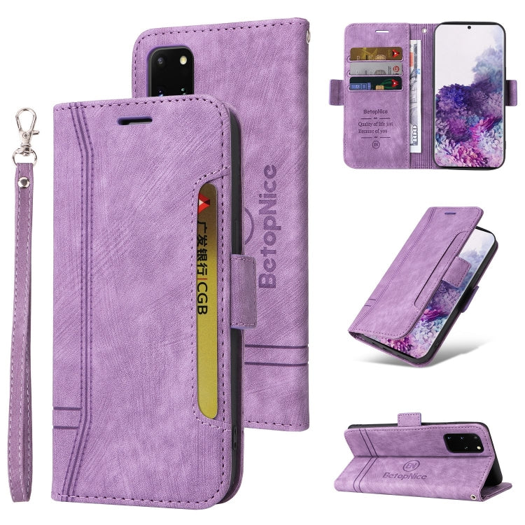 BETOPNICE Dual-side Buckle Leather Phone Case, For Samsung Galaxy S20 FE, For Samsung Galaxy S20+, For Samsung Galaxy S21 FE 5G, For Samsung Galaxy S21+ 5G