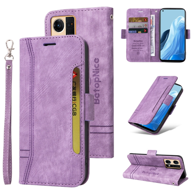 BETOPNICE Dual-side Buckle Leather Phone Case, For vivo S12, For Realme 9i / A96 4G / A76 4G / A36 4G, For OPPO Reno7 / F21 Pro, For Realme GT Neo2 5G CN Version